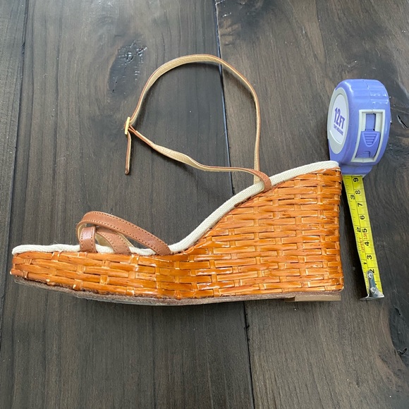 Kate Spade Raffia Platform Shoes - Picture 5 of 5